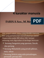 4 Karakter Manusia