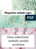 Tugas Pengantar Industri Agro 2