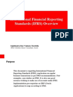 International Financial Reporting Standards (IFRS) Overview