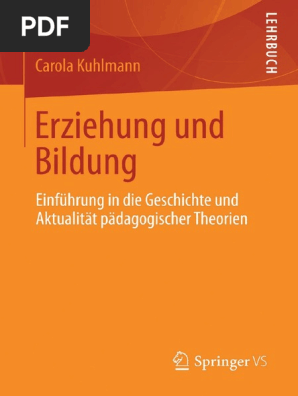 Kuhlmann Erziehungundbildung Springer2013 Plato Pedagogy - 