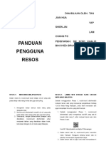 PANDUAN PENGGUNA RESOS