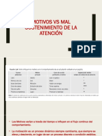 Motivos Vs Mal Sostenimiento de La Atención