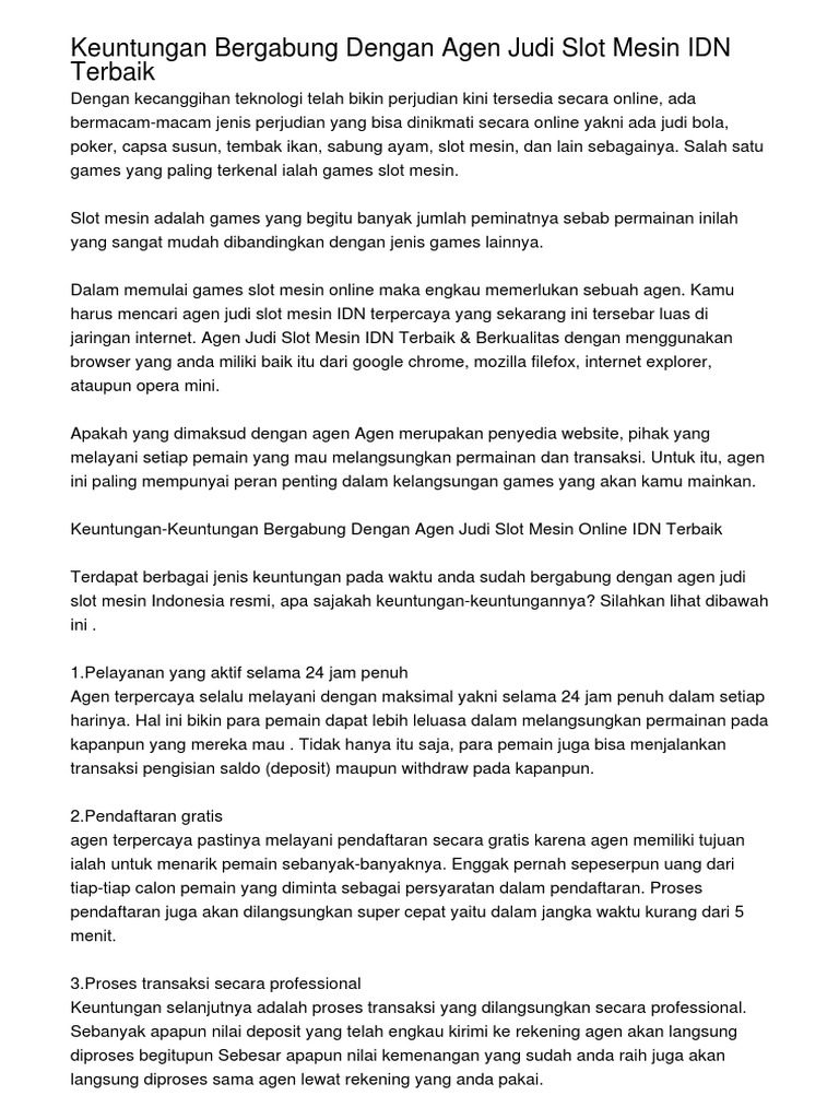 Peta Langkah Demi Langkah Baru Untuk Slot Gacor Terbaru