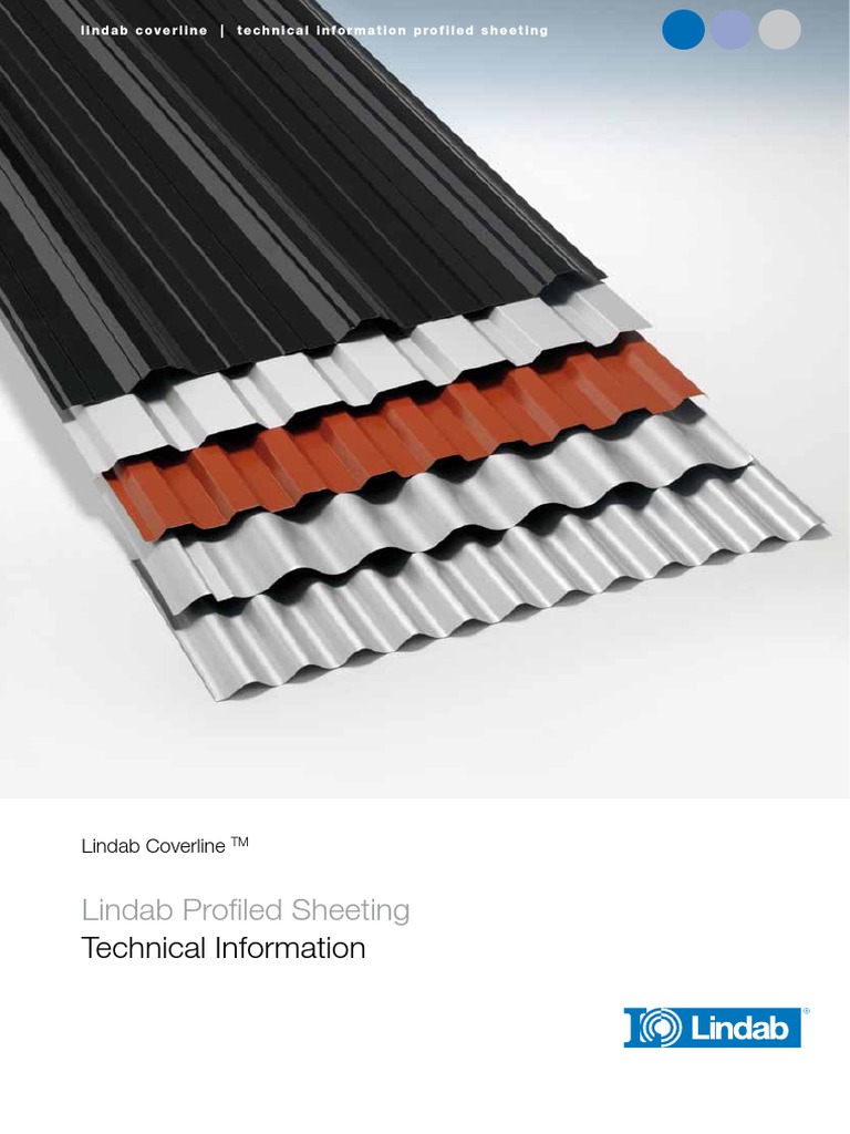 Lindab - Profiled Sheets PDF | PDF | Roof | Condensation