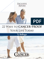 22 Ways To Cancer-Proof You Life Today