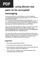 Bitcoin Encryption Decryption DSA 