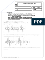 Avaliação Prática - Eletrônica Digital