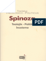 Baruch Spinoza - Teolojik-Politik İnceleme (Tractatus Theologico-Politicus)