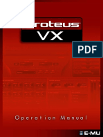 Proteus Vx  User Manual