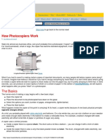 How Photocopiers Work: The Basics