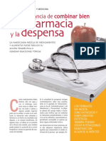 Interacciones entre medicamentos y alimentos pueden reducir su efecto terapéutico