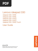 Lenovo Ideapad 330: User Guide