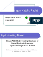 Hydrotreating Diesel Catalyst