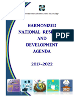Approved Harmonized National RD Agenda 2017-2022 PDF