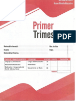 1° Examen Edit Mateo Primer Grado Primer Trimestre