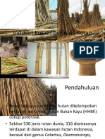 Industri Kreatif berbasis Rotan dan Manfaatnya