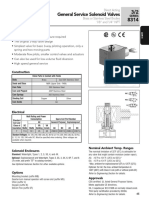 General Service Solenoid Valves: Features