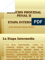 Derecho Procesal Penal Ii Etapa Intermedia