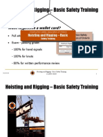 Hoisting and Rigging - Basic Safety Training: Want To Receive A Wallet Card?