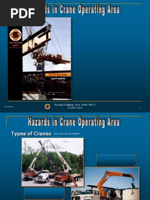 2 Haz Aware Crane Ops Crane Machine High Voltage