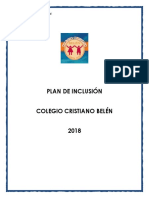 Plan de Inclusion 2018