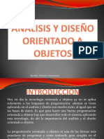 7.-Analisis y Diseño Orientado A Objetos