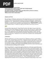 Download Critical Analysis of Walt Whitman Song of Myself by Vijaen Cool  SN39324273 doc pdf