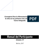 Modulo IV MP Alimentacion Complementaria