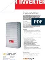 SUNLUX Sunways NT10000 12000 Datasheet en