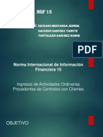 Norma Internacional de Información Financiera 15