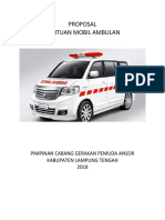 Bantuan Mobil Ambulance Lampung Tengah