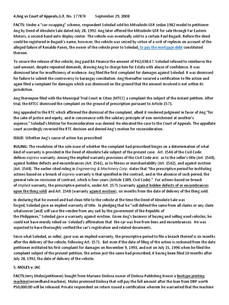 To Pay The Mortgage Debt PDF Implied Warranty Contract Law