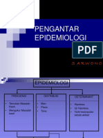 Pak Sarwono Pengantar-Epidemiologi S1