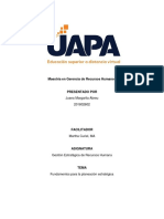 Fundamentos Para La Planeación Estratégica