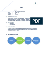 Sílabo MS Excel 2016 Intermedio - 32 Horas