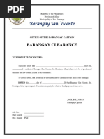 Brgy Clear 1st Page