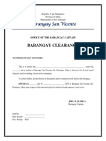 Brgy Clear 1st Page