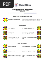 Onehanded Coll Algorithms