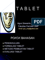 Tablet: Agus Siswanto, Msi, Apt Fakultas Farmasi Ump