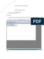 How to start Tectronics Protocol Analyzer