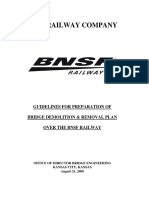BNSF Demolition Guideline