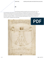 Vitruvian Man by Leonardo Da Vinci - World Mysteries Blog
