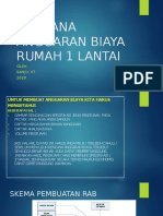 Rencana Anggaran Biaya Rumah 1 Lantai