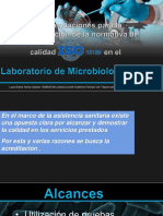 Requisitos para la acreditación de laboratorios de microbiología