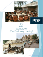 IFE O.P.L. Workbook (Oral Proficiency Learning)