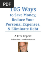 105 Ways To Save Money