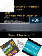 1 - Types of Sentences - DSR& MNK