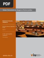 Texto de Derecho Laboral España