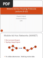 Mobile Ad Hoc Routing Protocol