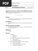 Supervisory Policy Manual: IC-1 Risk Management Framework